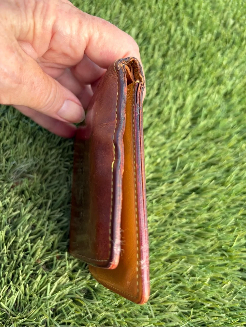 Louis Vuitton Smooth Leather Wallet Authentic 2003 Date-code France